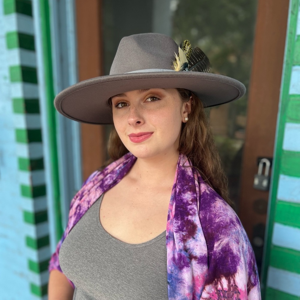 OOAK Western Boho Hat OSFA